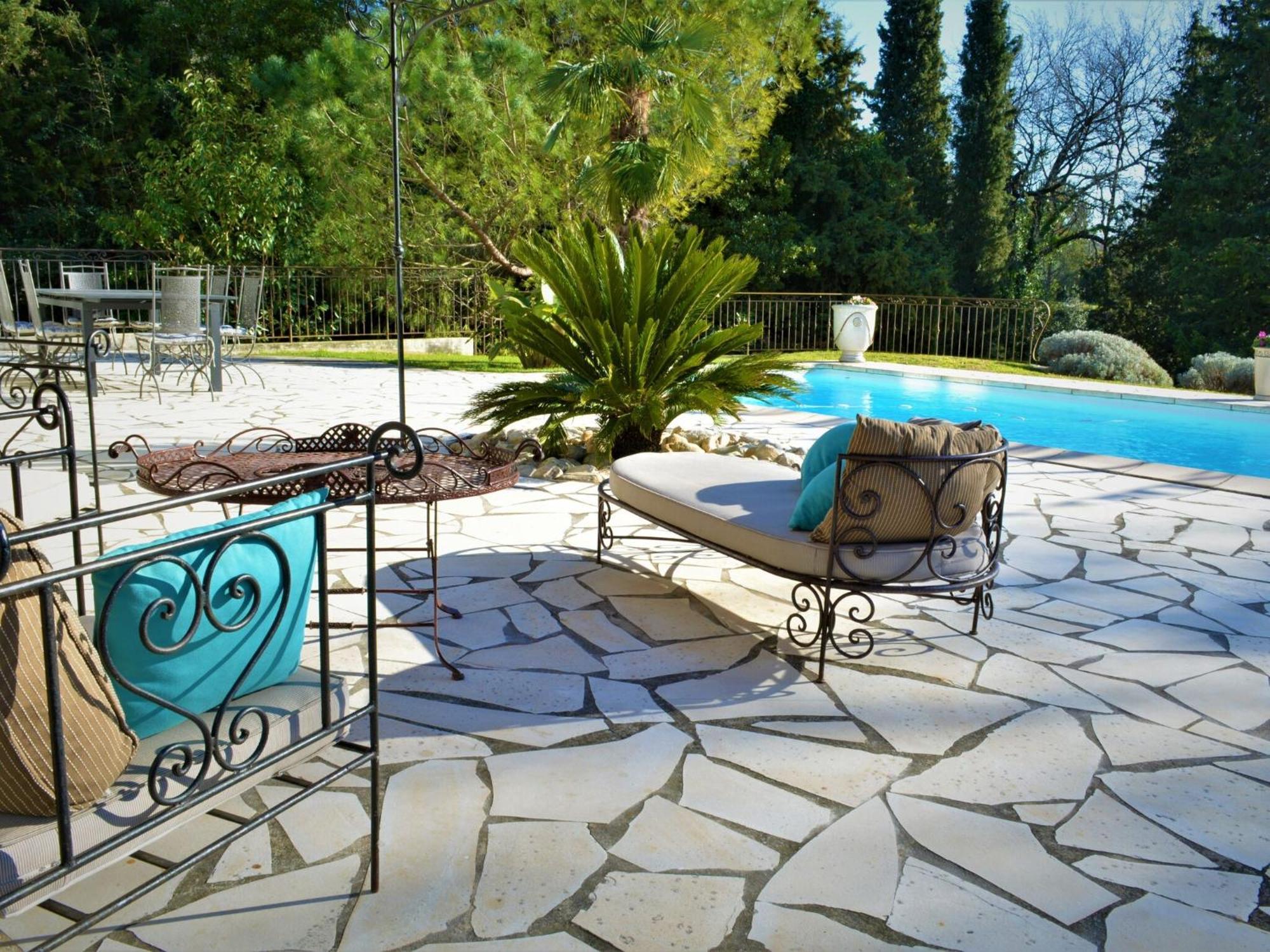 Peaceful Villa In Saint Paul De Vence With Pool Eksteriør billede