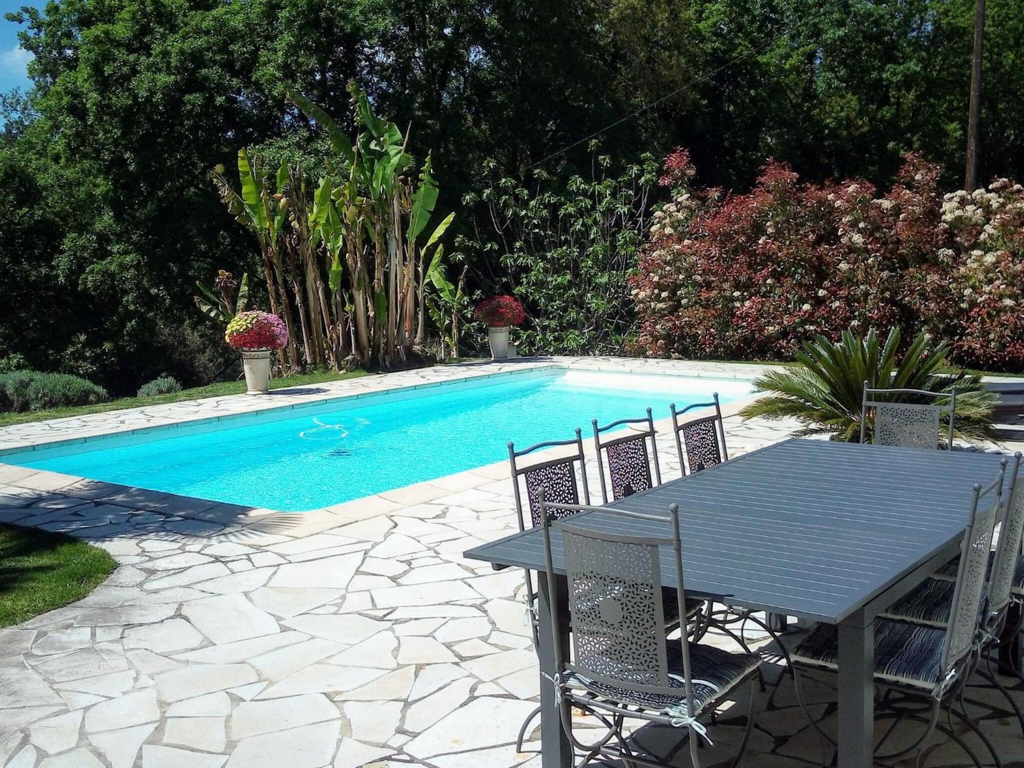 Peaceful Villa In Saint Paul De Vence With Pool Eksteriør billede
